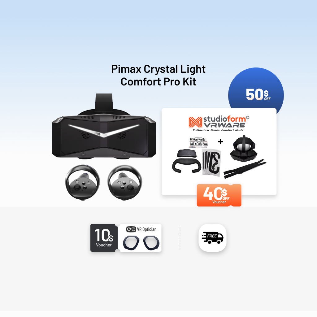 Pimax Crystal Light Comfort Pro kit – Pimax Store
