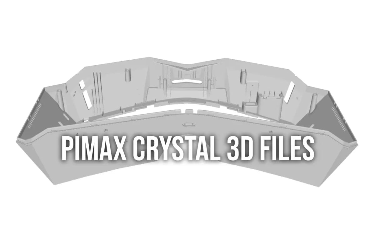Pimax Crystal & Crystal Light 3D Printable model for modding