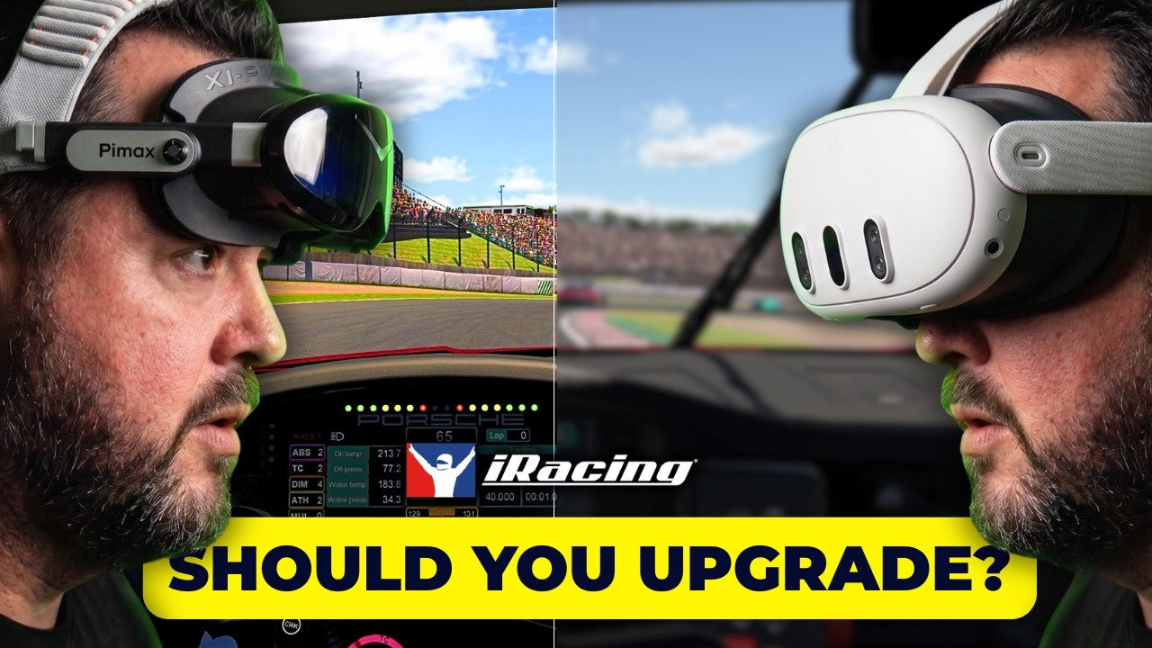 Quest 3 vs Pimax Dream Air: Is It Worth Upgrading for iRacing and Sim Racing?