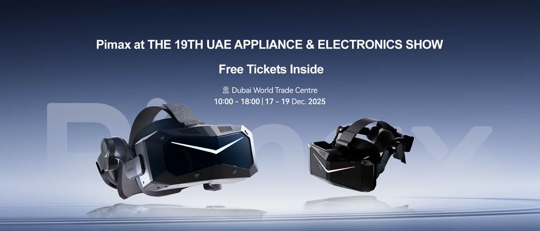 Pimax at THE 19TH UAE APPLIANCE & ELECTRONICS SHOW