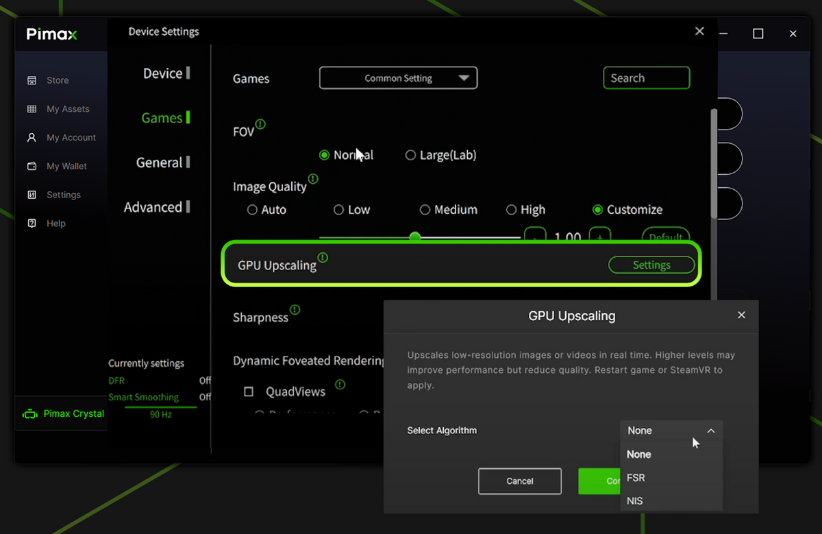 Twpatch Gpu Scaling Was ist GPU-Upscaling und wie kann es die VR-Leistung steigern? – Pimax ...