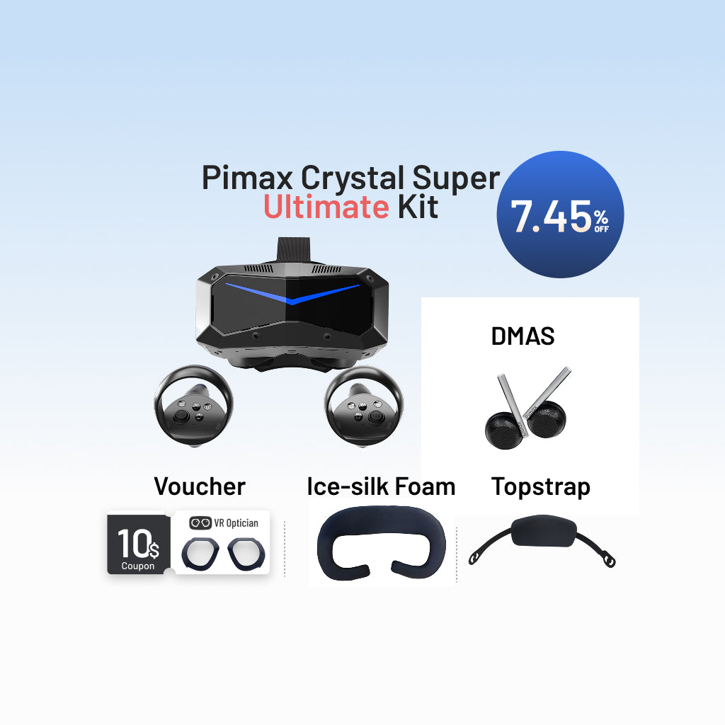 Kit Pimax Crystal Super Ultimate - Paiement intégral