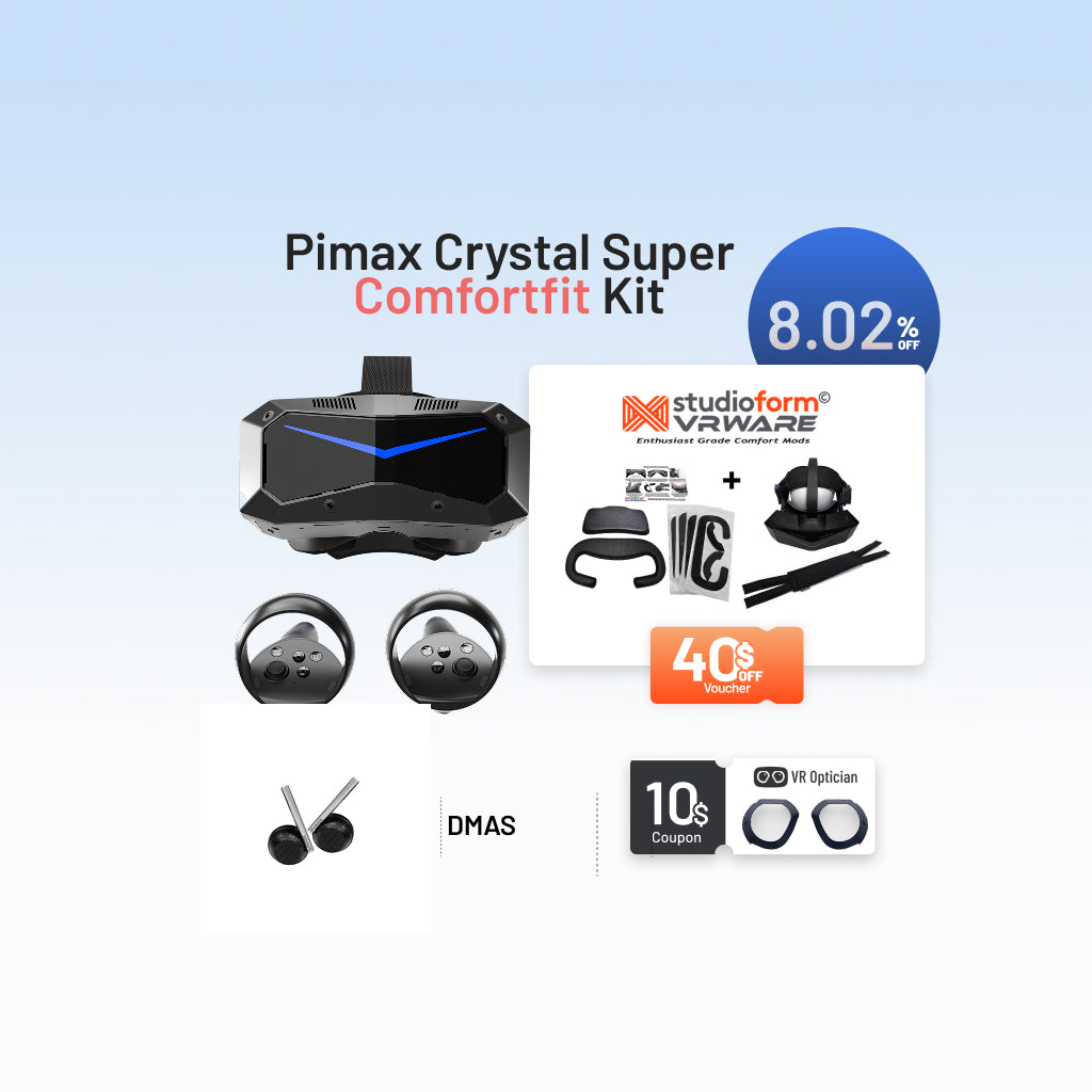 Pack Pimax Crystal Super Comfortfit - Paiement intégral