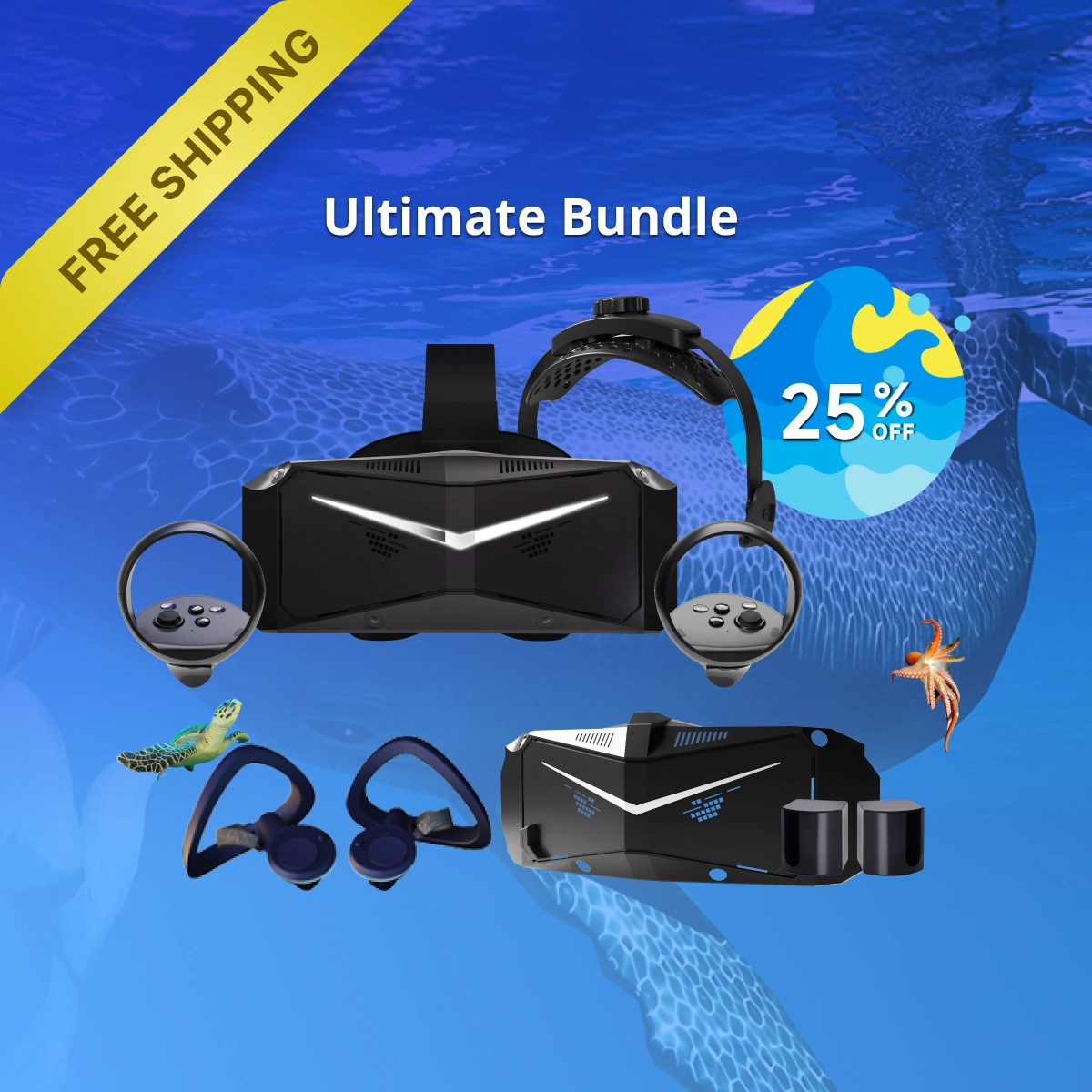 Pimax Crystal Light Ultimate Bundle-UK/CA only