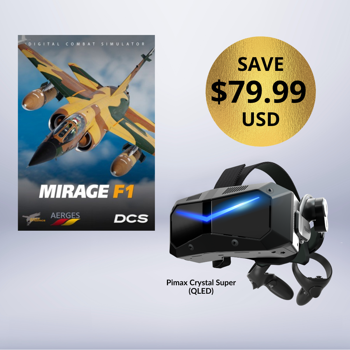 Pack Pimax Crystal Super + Vol gratuit 