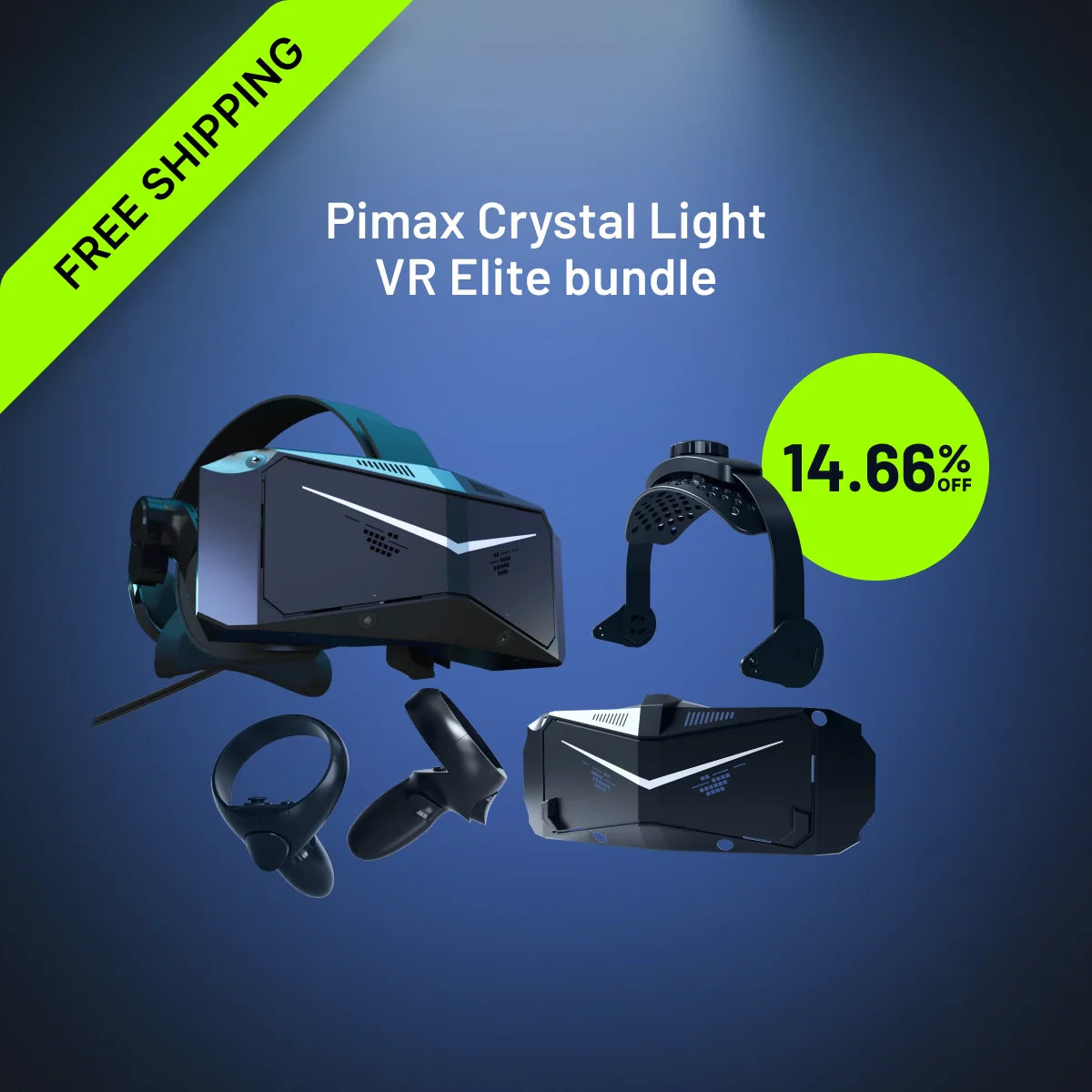 Pimax Crystal Light VR Elite Bundle