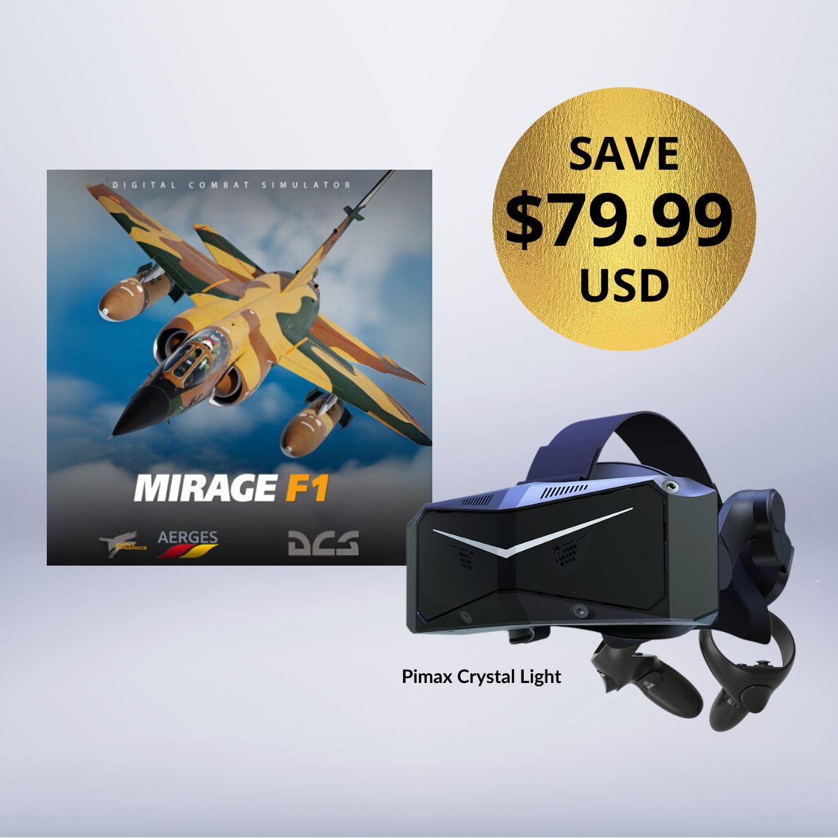 Pack d'extension Pimax Crystal Light+ Free Flight 