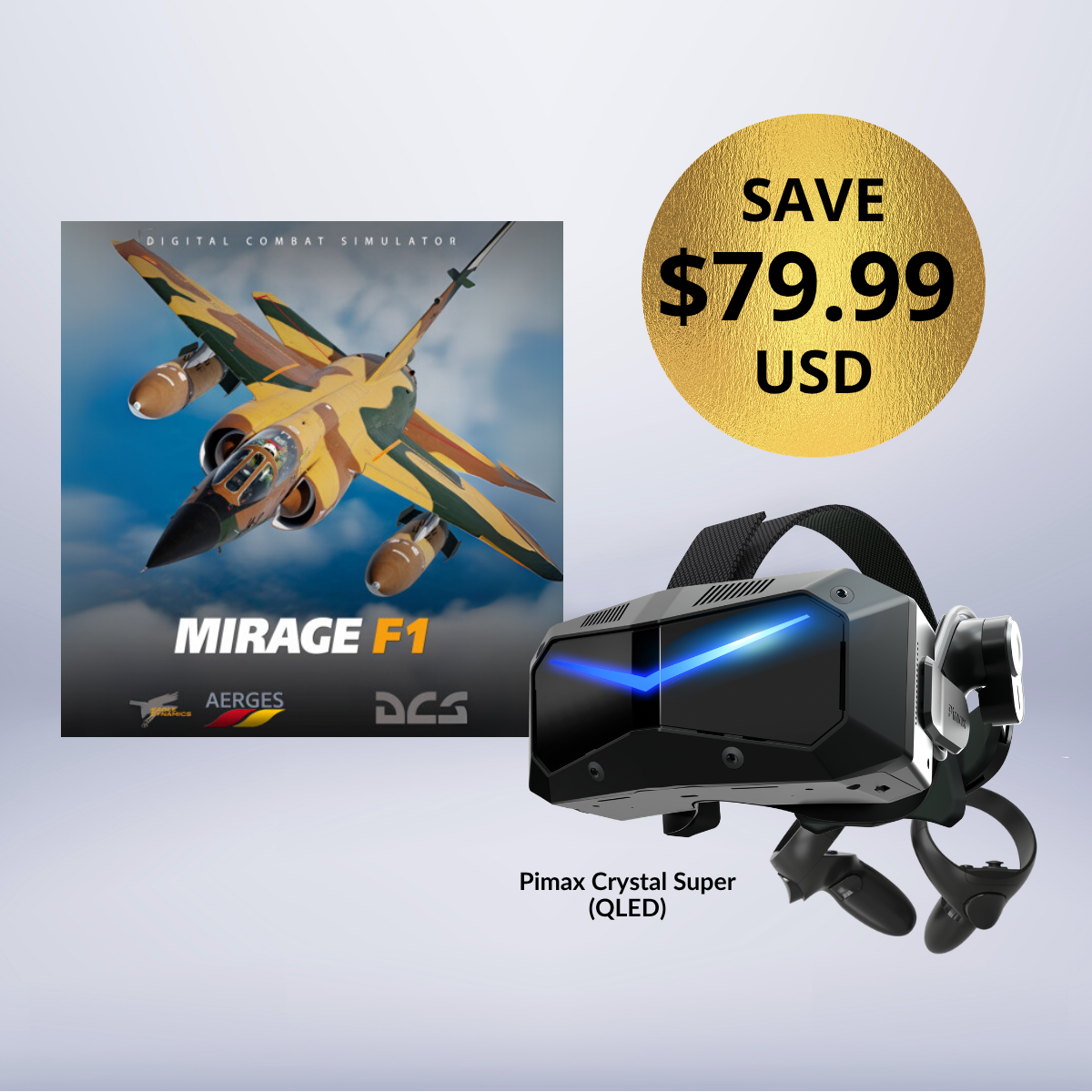 Pack Pimax Crystal Super + Vol gratuit 