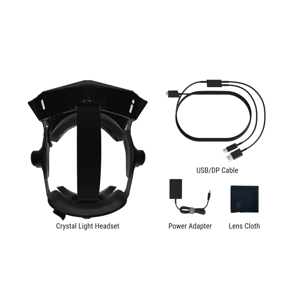 Pimax Crystal Light_headset in the box